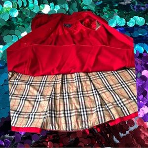 Burberry Prorsum Vintage Trench Coat Red 14 Long